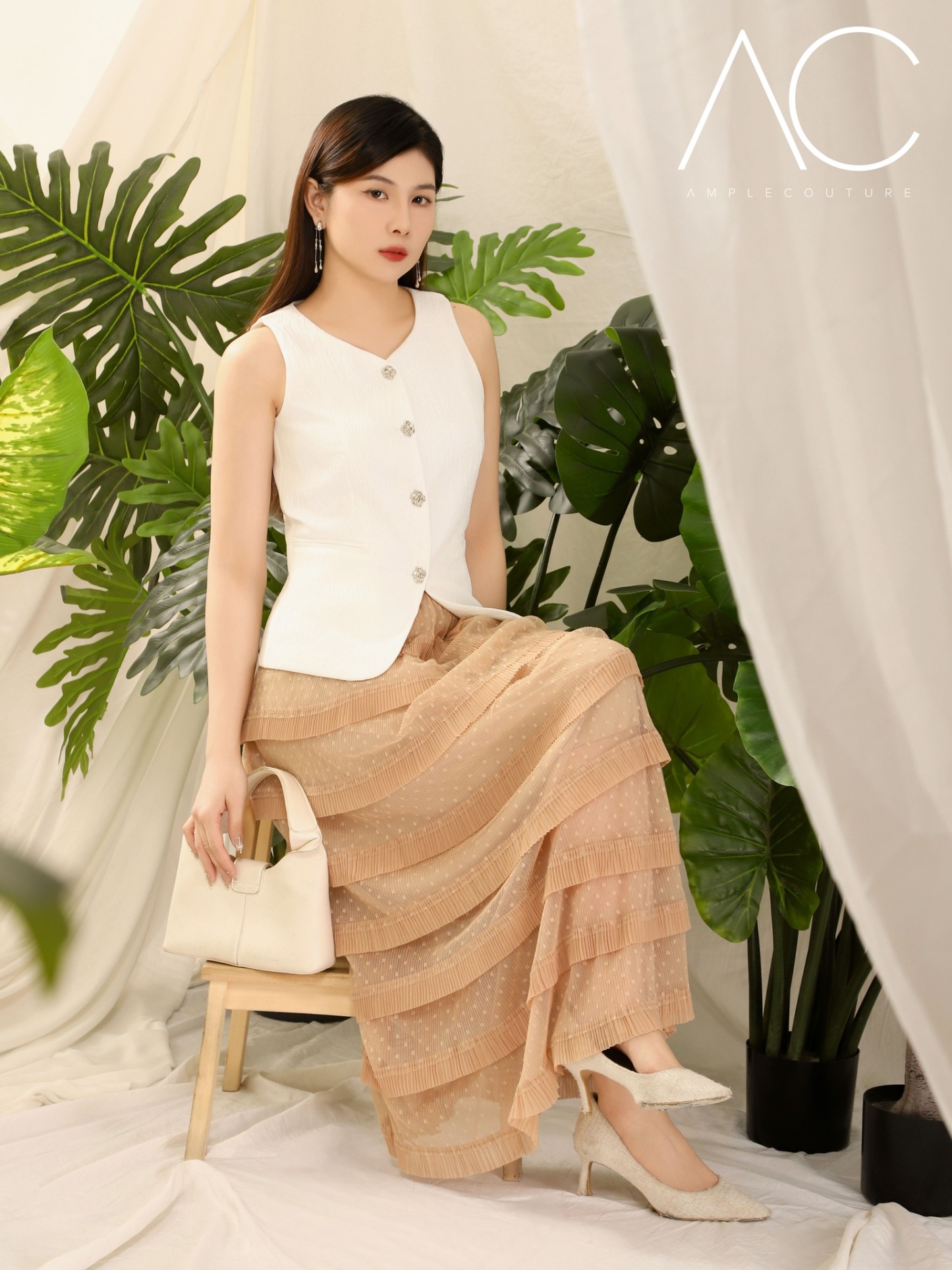 Layered Skirt 40787