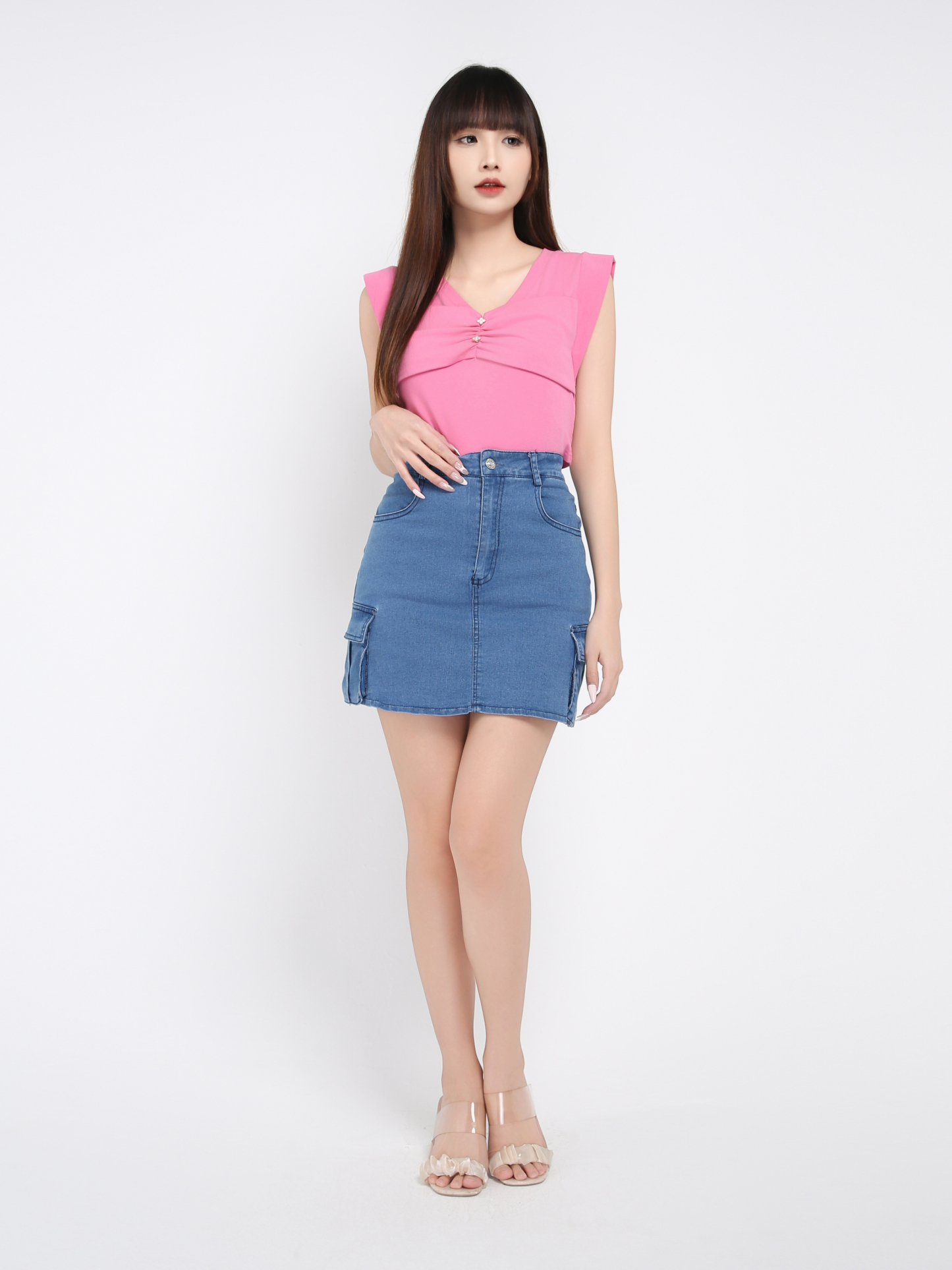 Sleeveless Top 39418