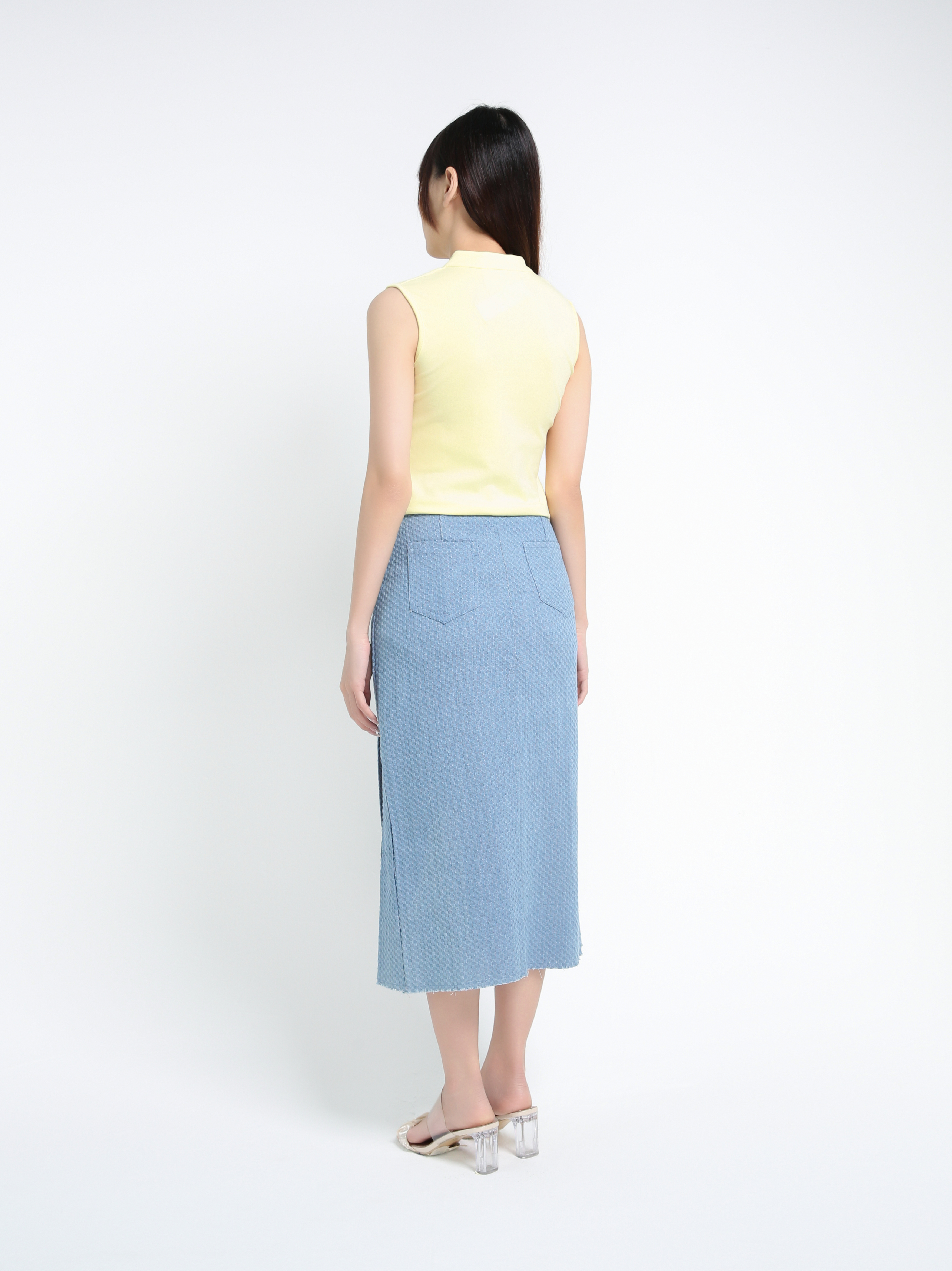 Denim With Skirt 39430