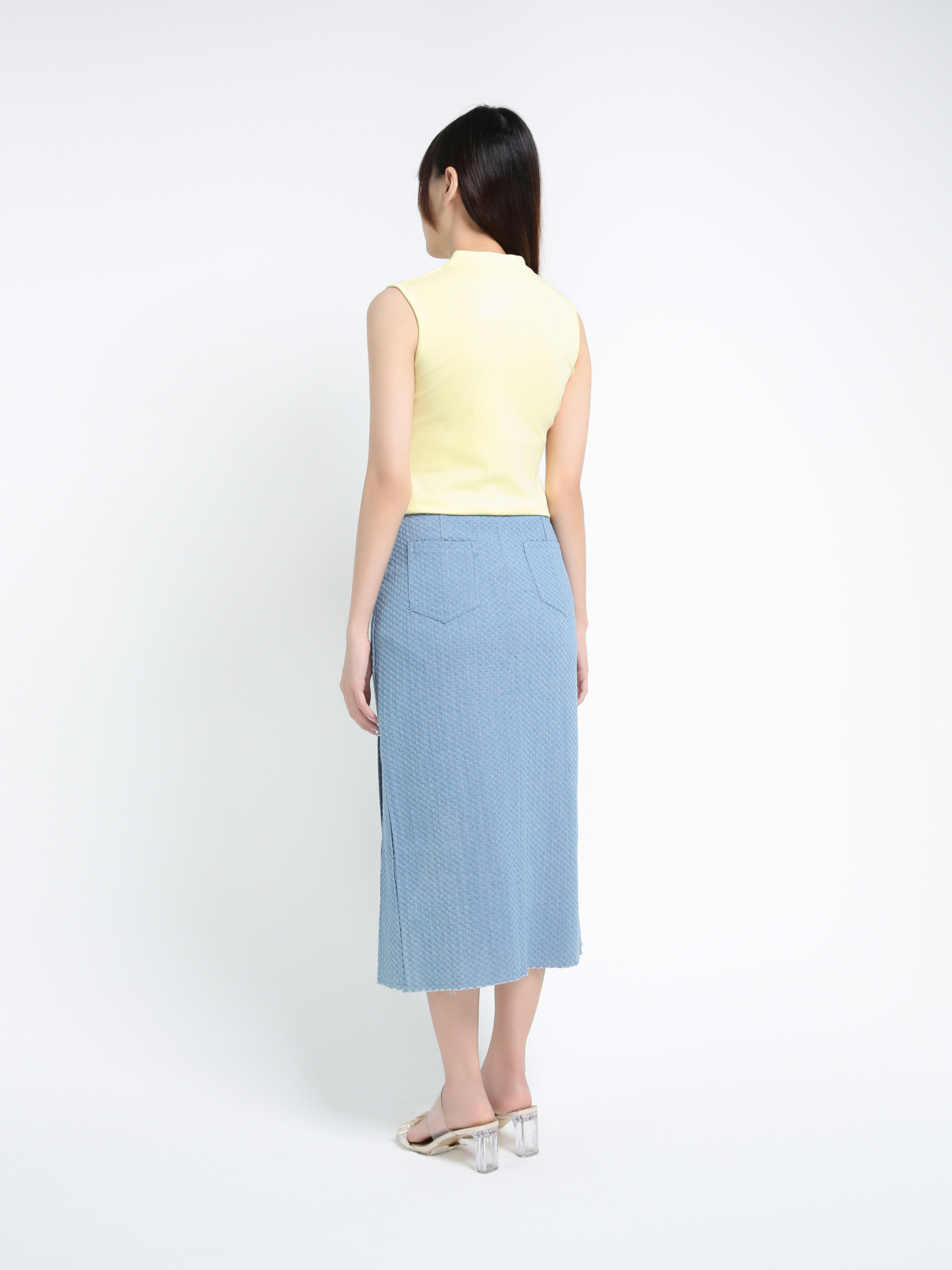 Denim With Skirt 39430