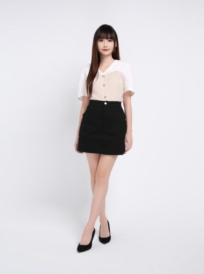 Fake Two Piece Top 39486