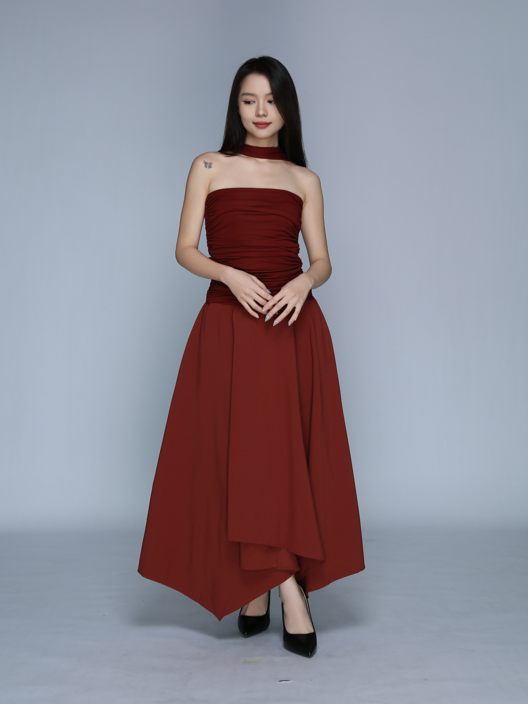 Wrinkled Dress 39590