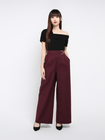 High Waist Long Pants 39307