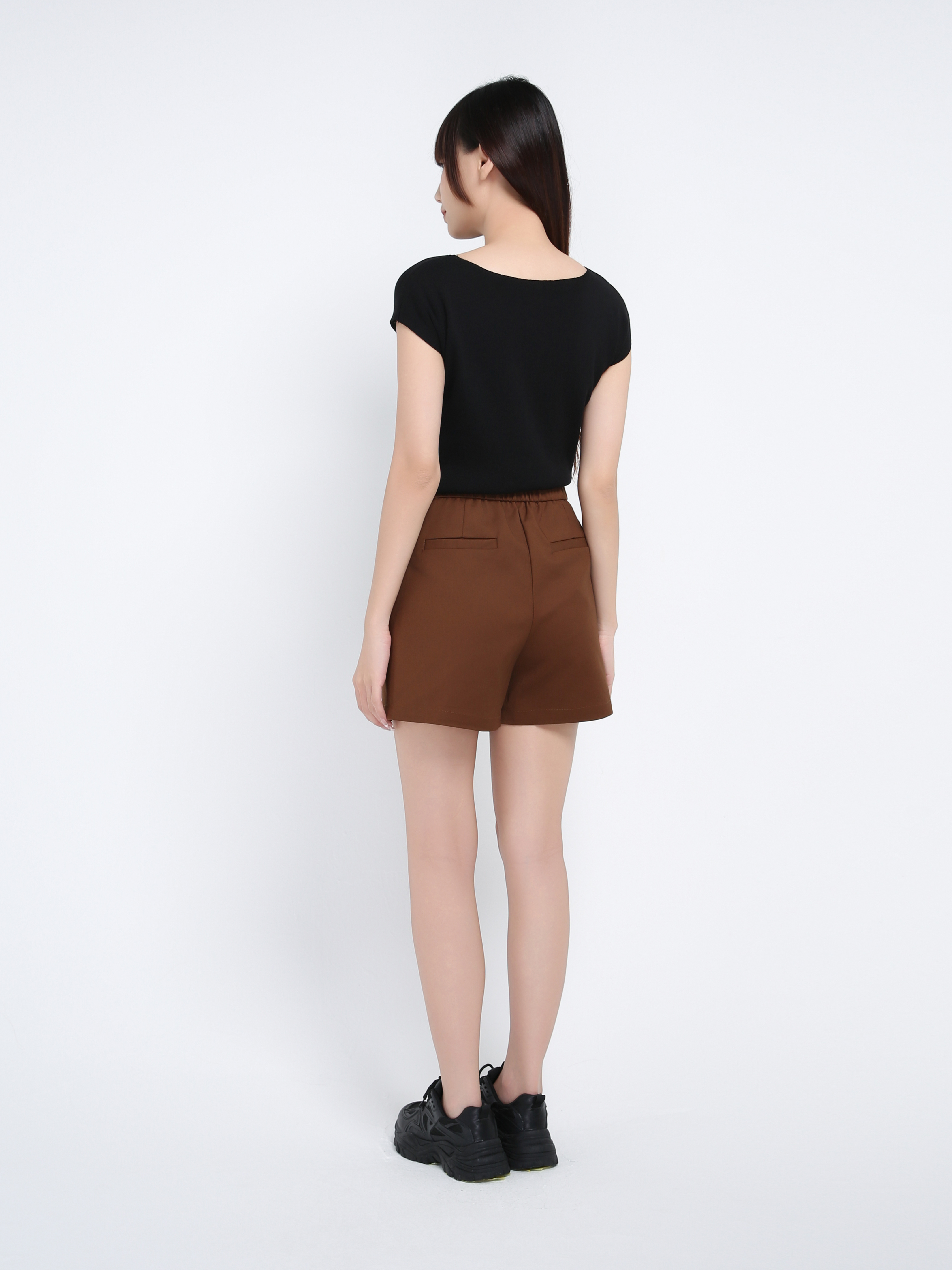 High Waist Side Pocket Skirt Pant 39625