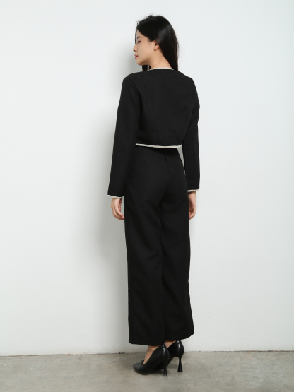 Long Sleeve Top With Long Pant Set 39638