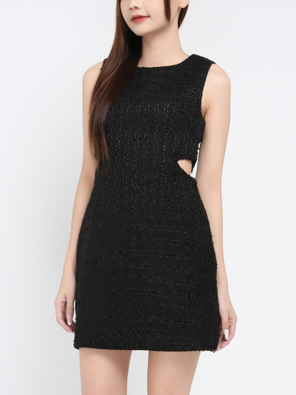 Sleeveless Back Zip Dress 39665