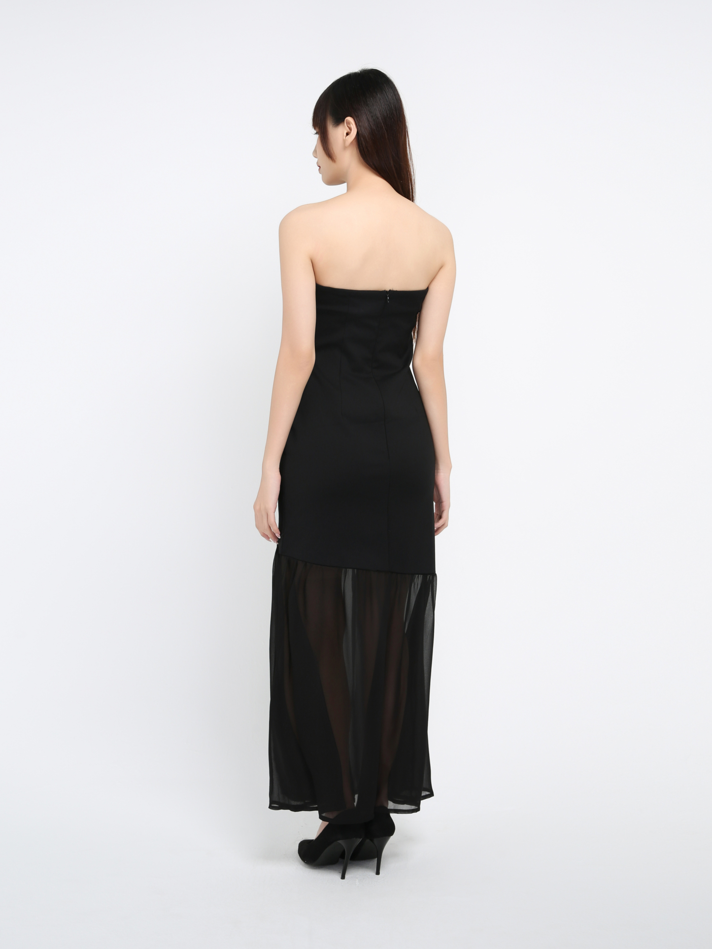 Off Shoulder Fish Tail Dress 39704