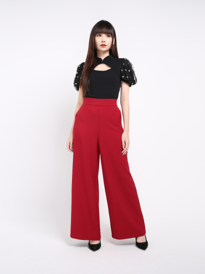 High Waist Long Pants 39789