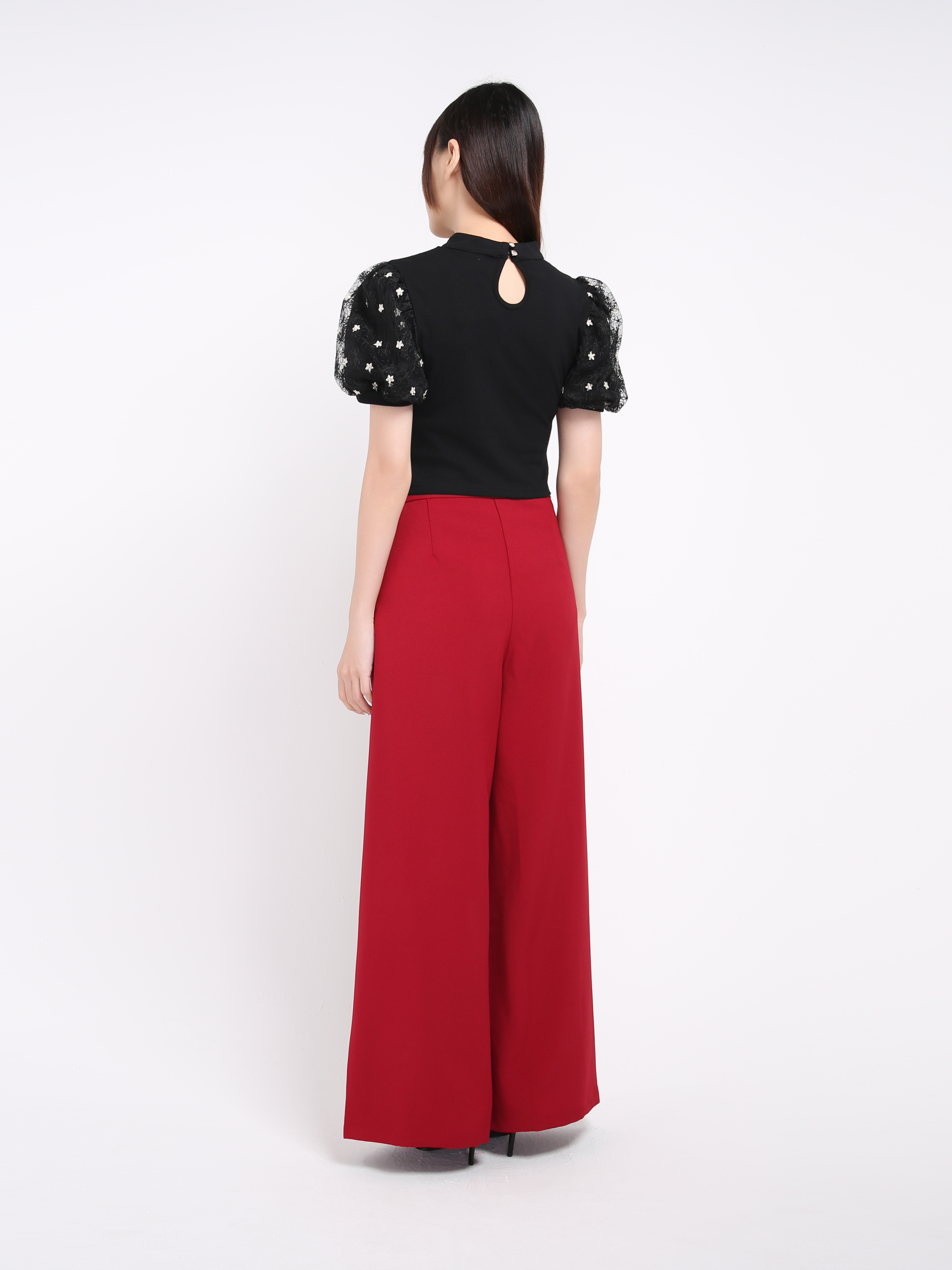 High Waist Long Pants 39789