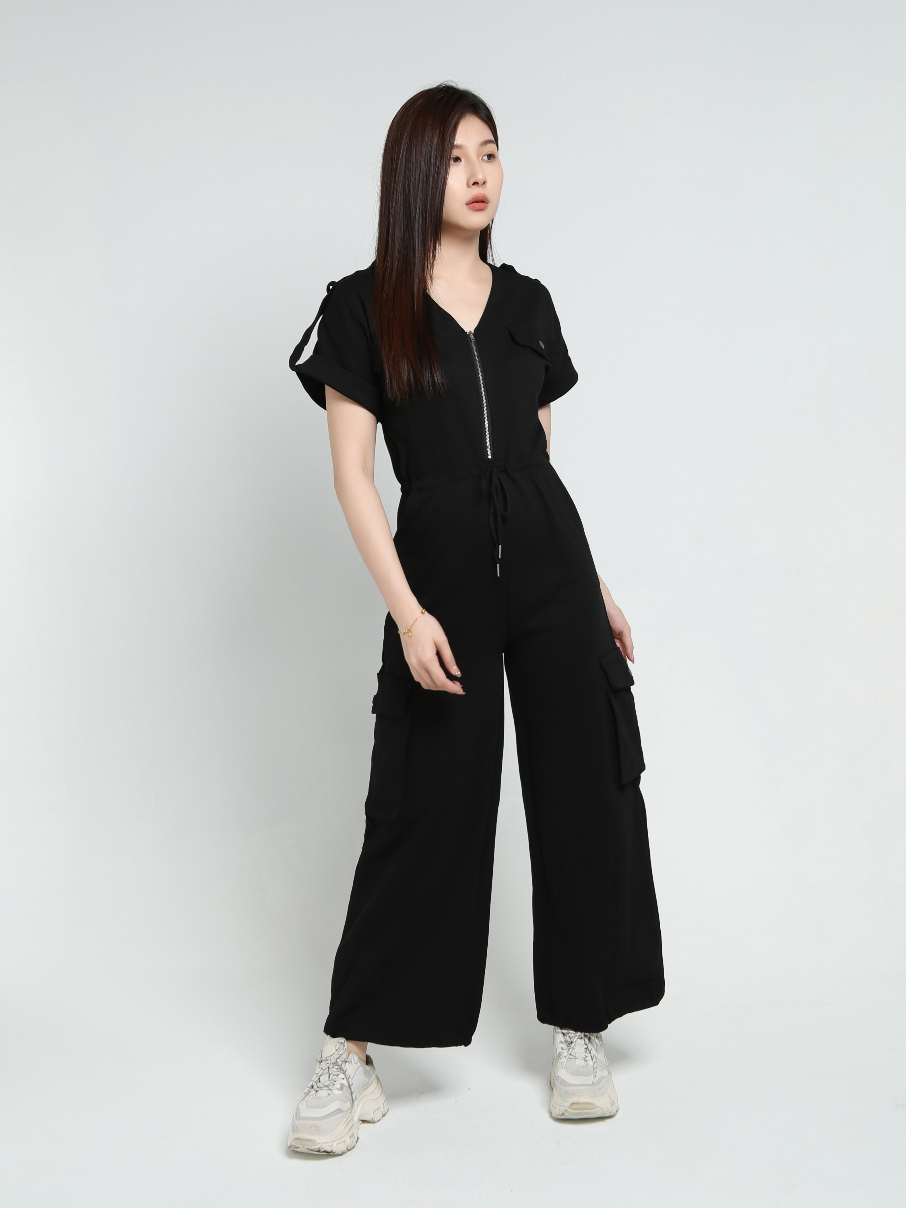 Front Zip Jumpsuit 39839