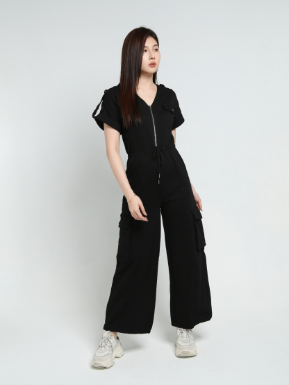 Front Zip Jumpsuit 39839