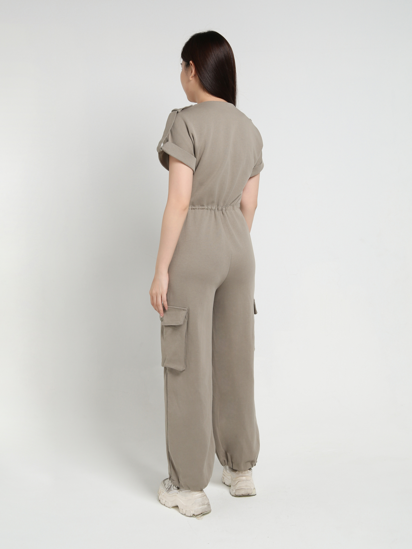 Front Zip Jumpsuit 39839