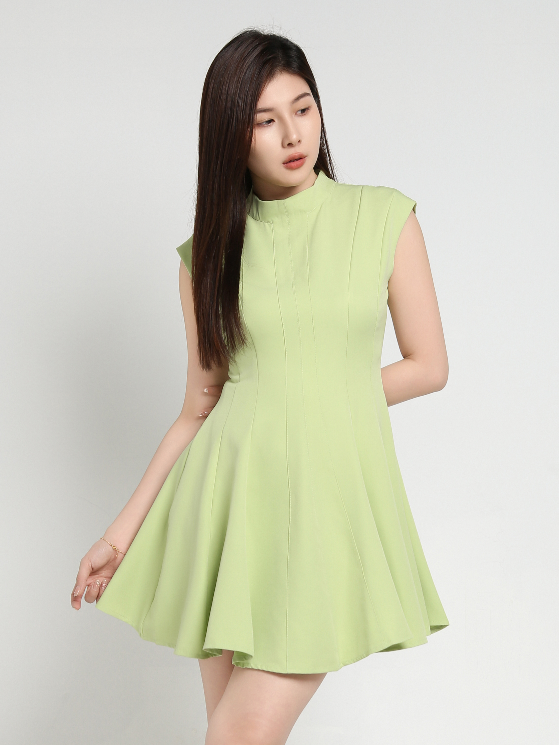Back Zip Dress 39856