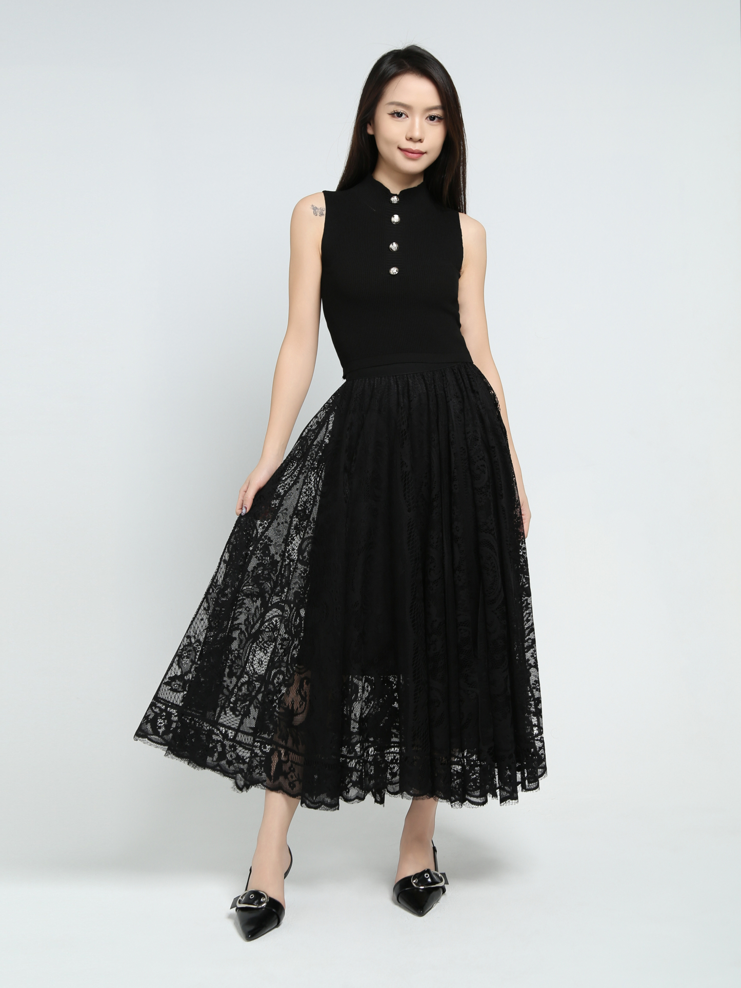 Lace Skirt 39859
