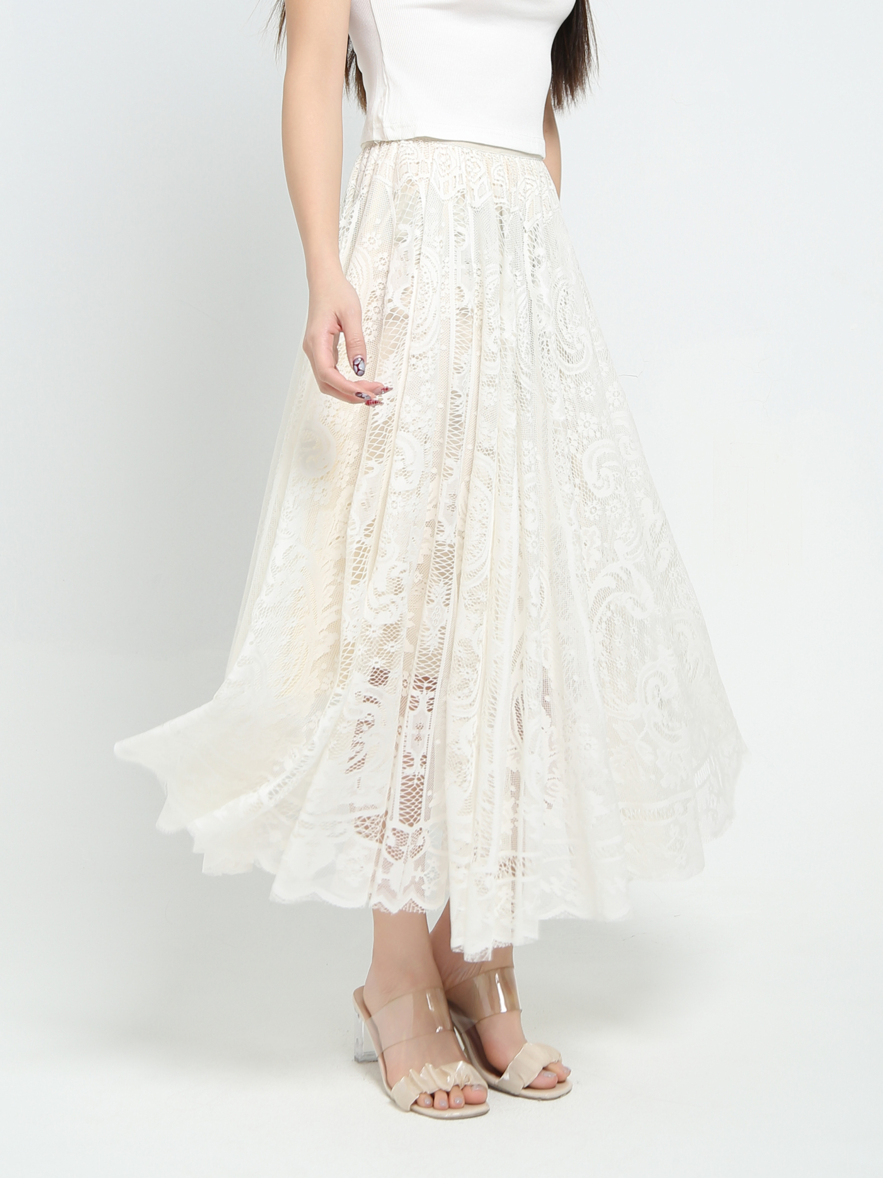 Lace Skirt 39859