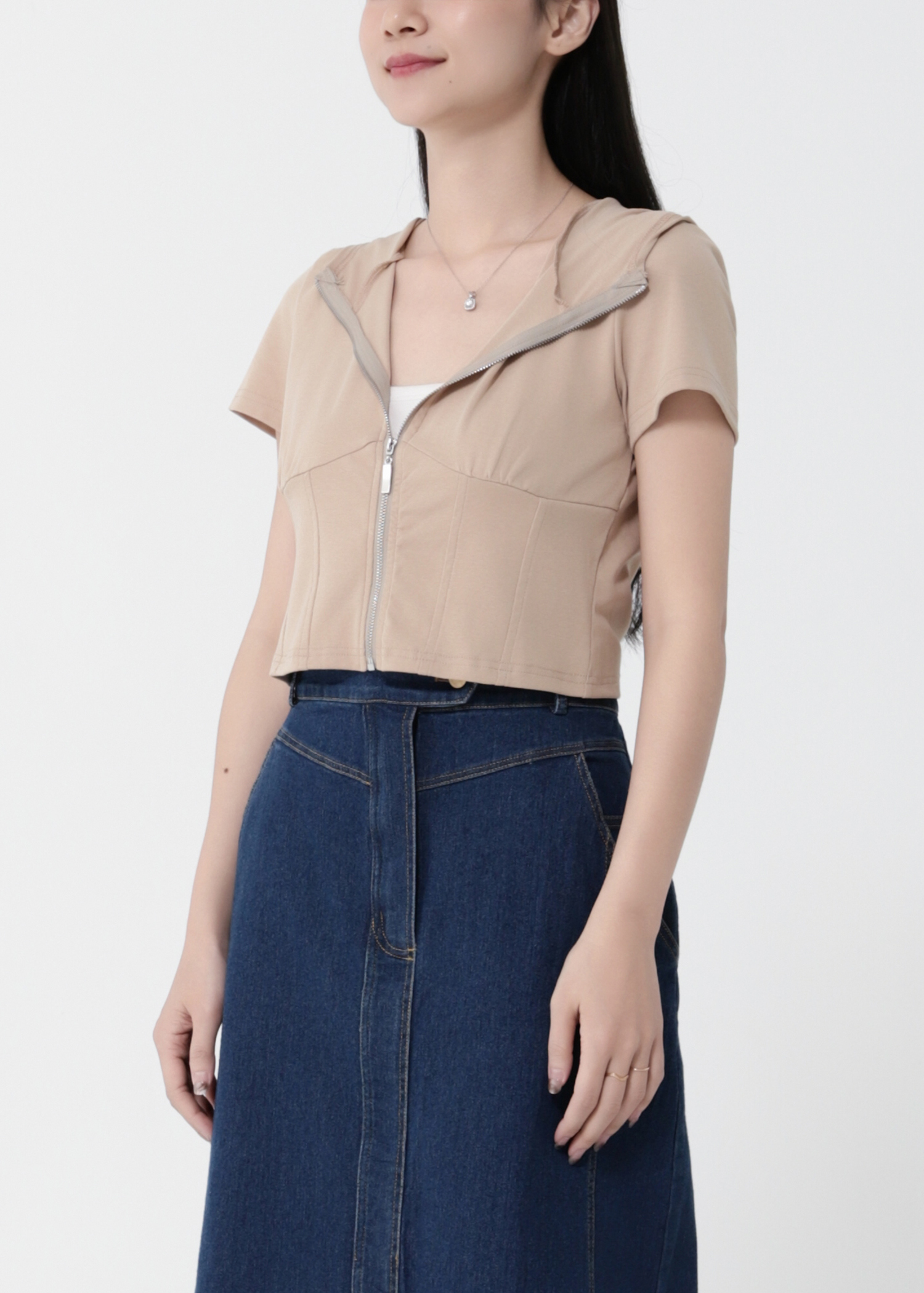 Denim Skirt 40061