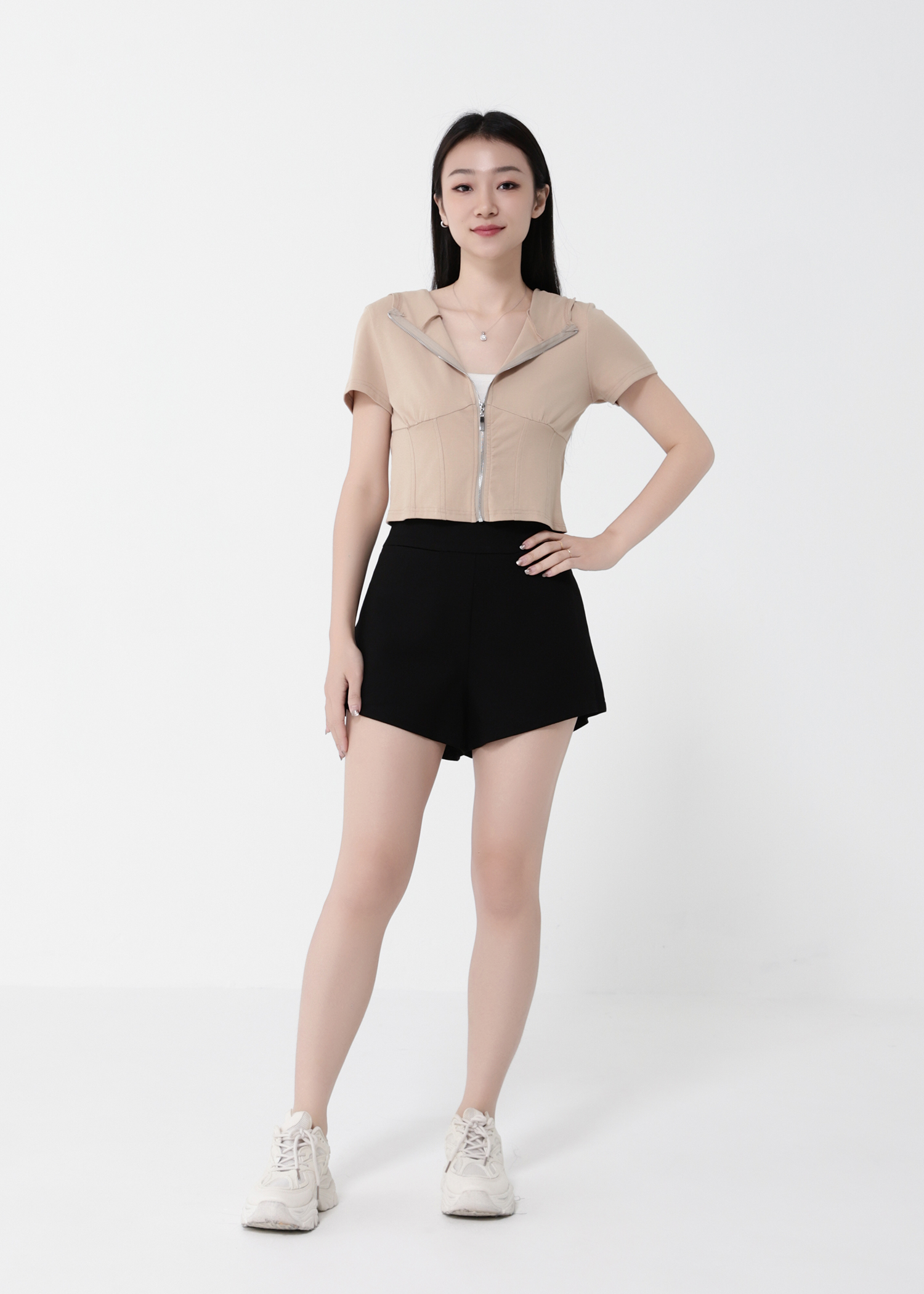 High Waist Short Pants 40381
