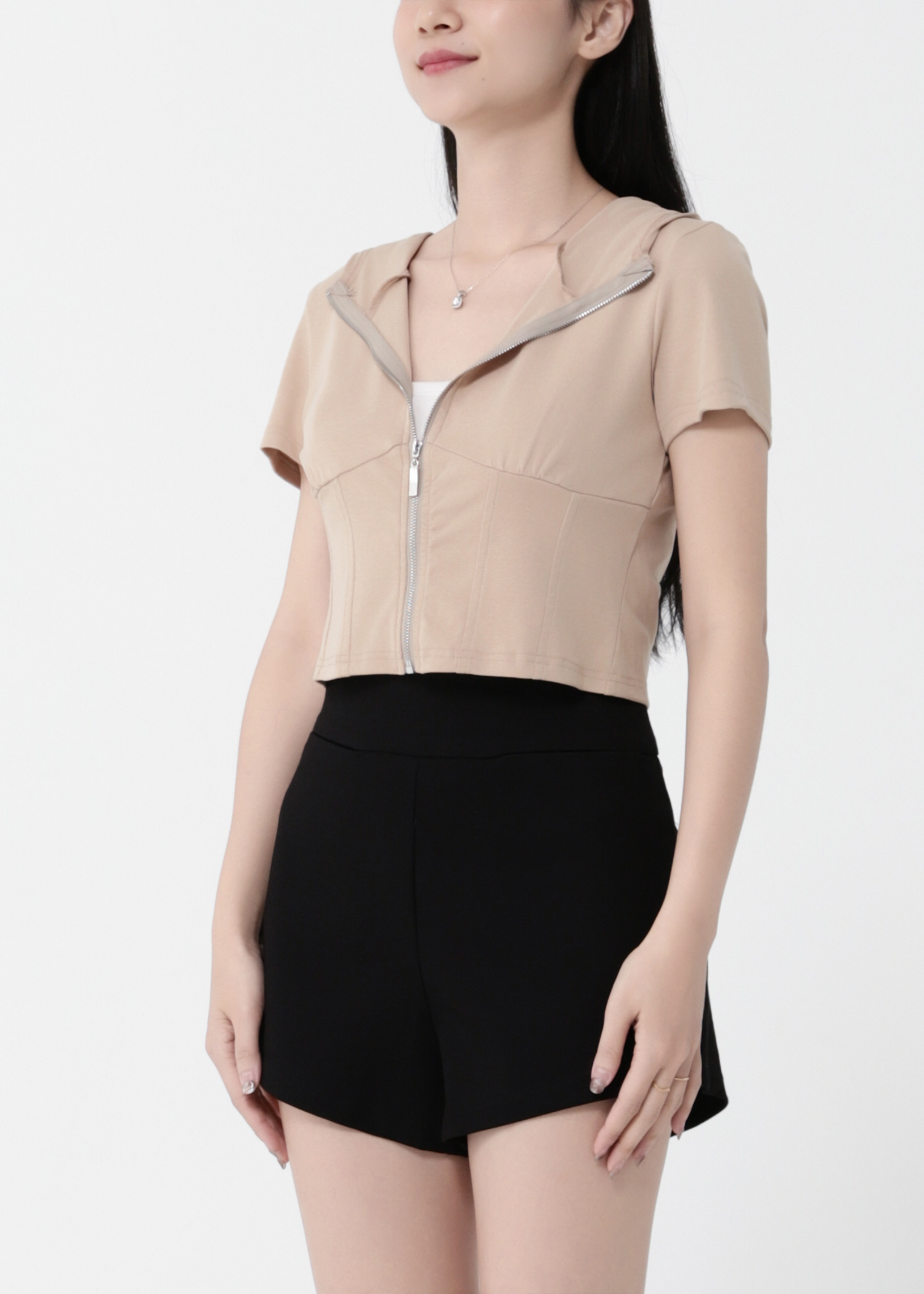 High Waist Short Pants 40381