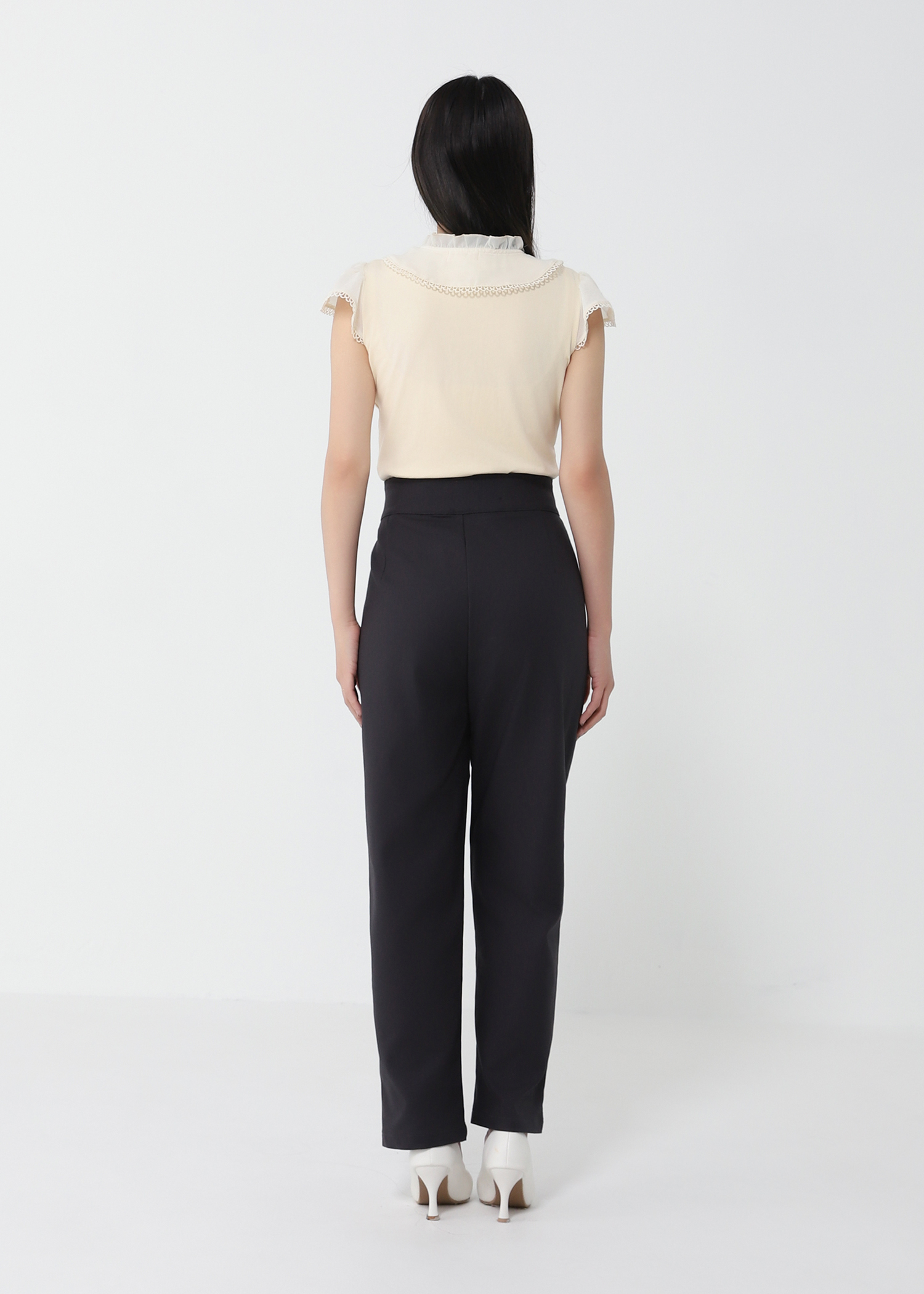 Cotton Front Button Top 40586