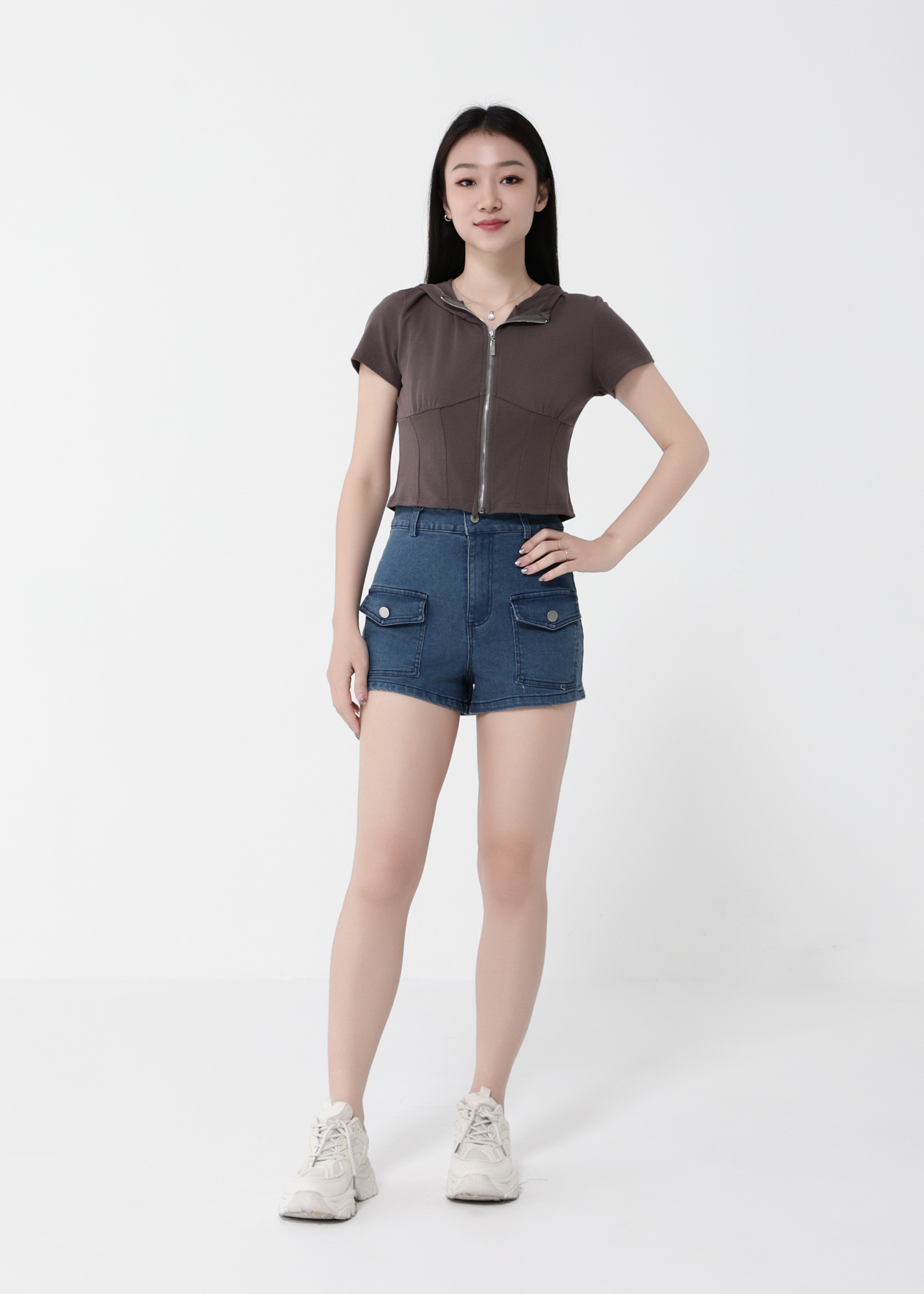 Denim Short Pant 40589
