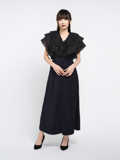 Tie Up Layered Top 40876