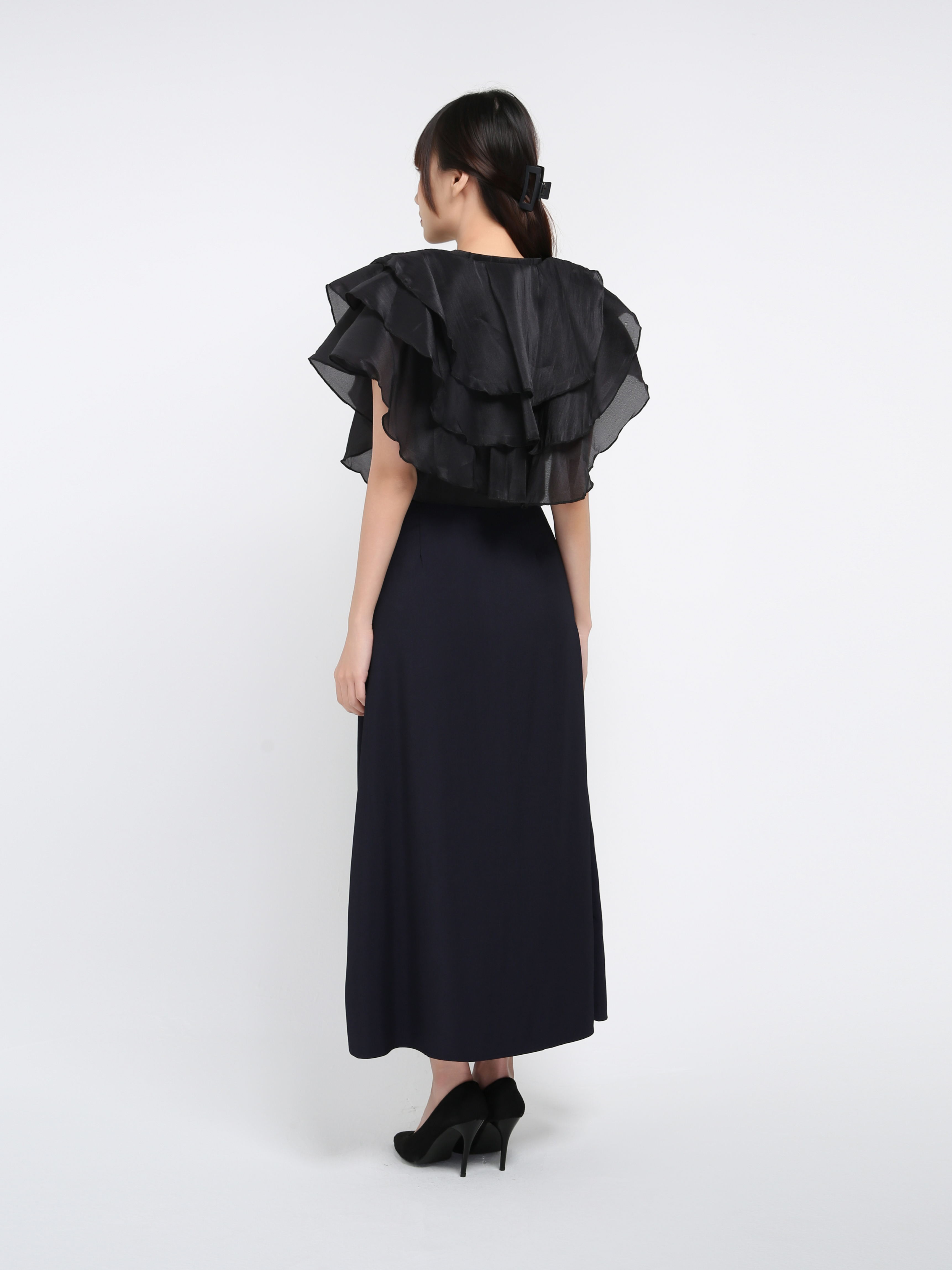 Tie Up Layered Top 40876