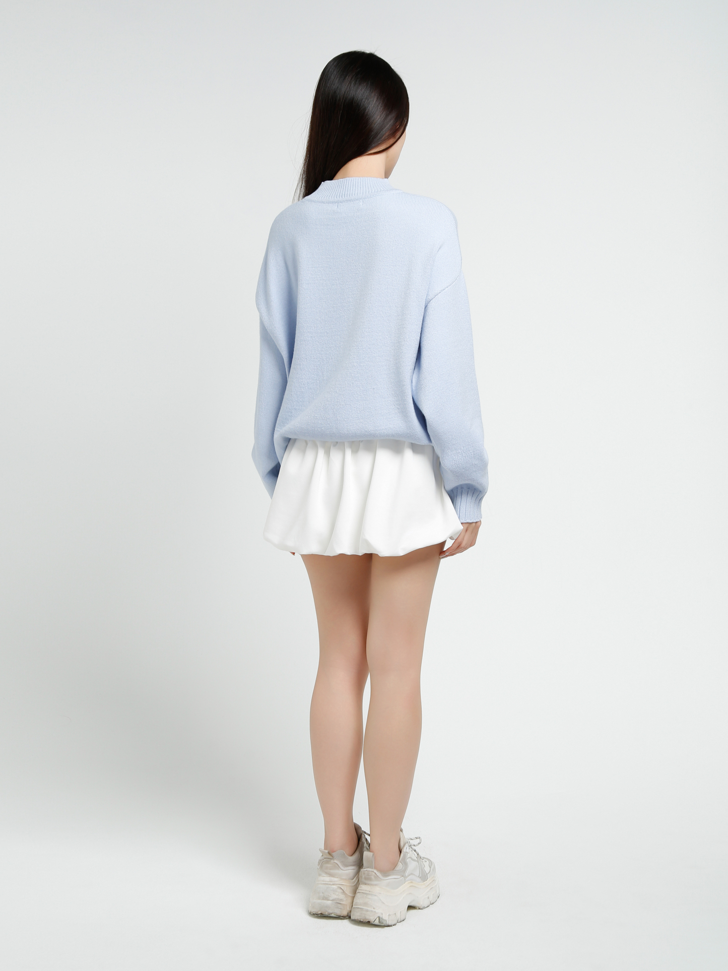 Elastic Waist Side Pocket Skirt Pant 41003