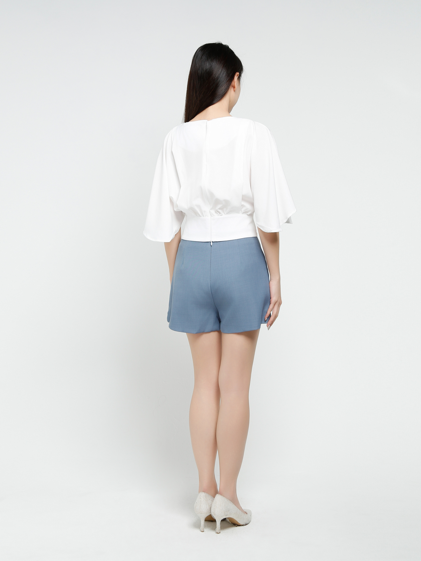 Dolman Sleeve Pleated Top 41121