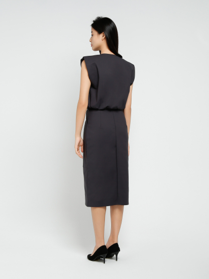 Sleeveless Top With Skirt Set 41248