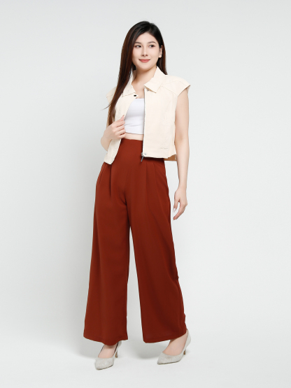 High Waist Long Pants 40877