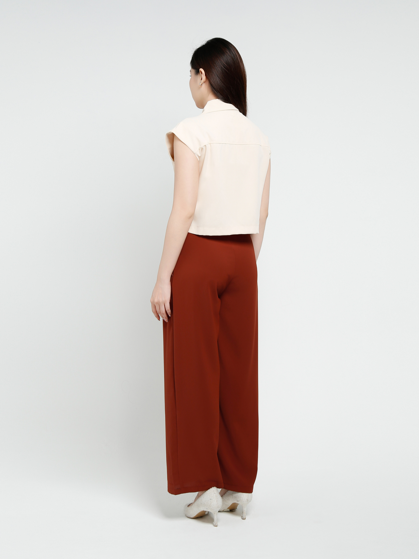 High Waist Long Pants 40877