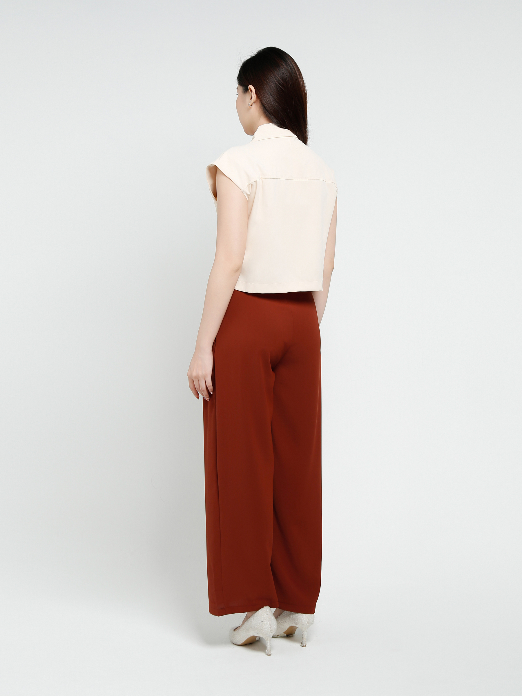 High Waist Long Pants 40877