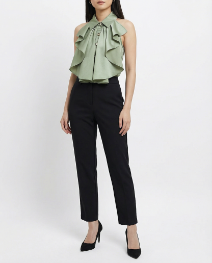 Halter Ruffles Top 41321