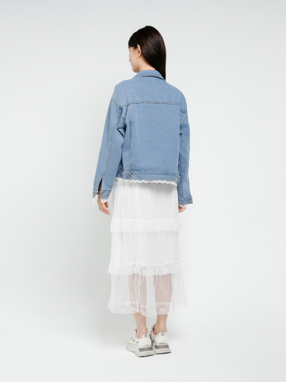 Lace Net Skirt 41345