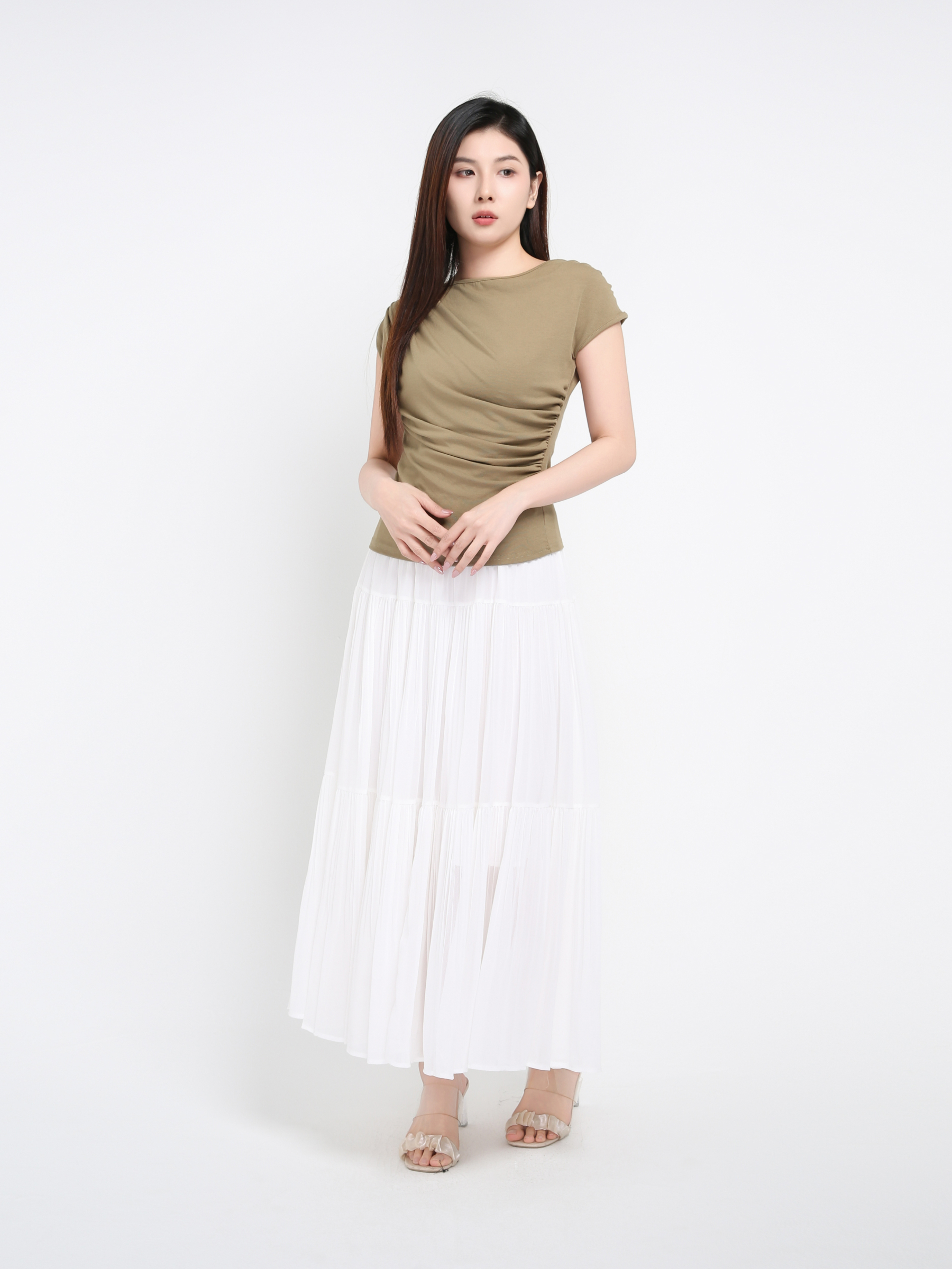 Sleeveless Wrap Top 41485