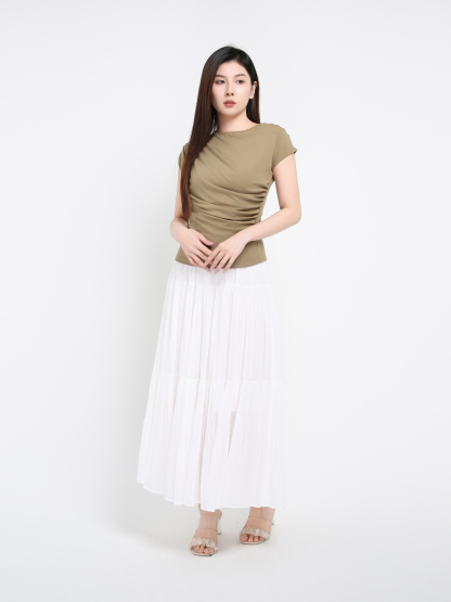 Sleeveless Wrap Top 41485