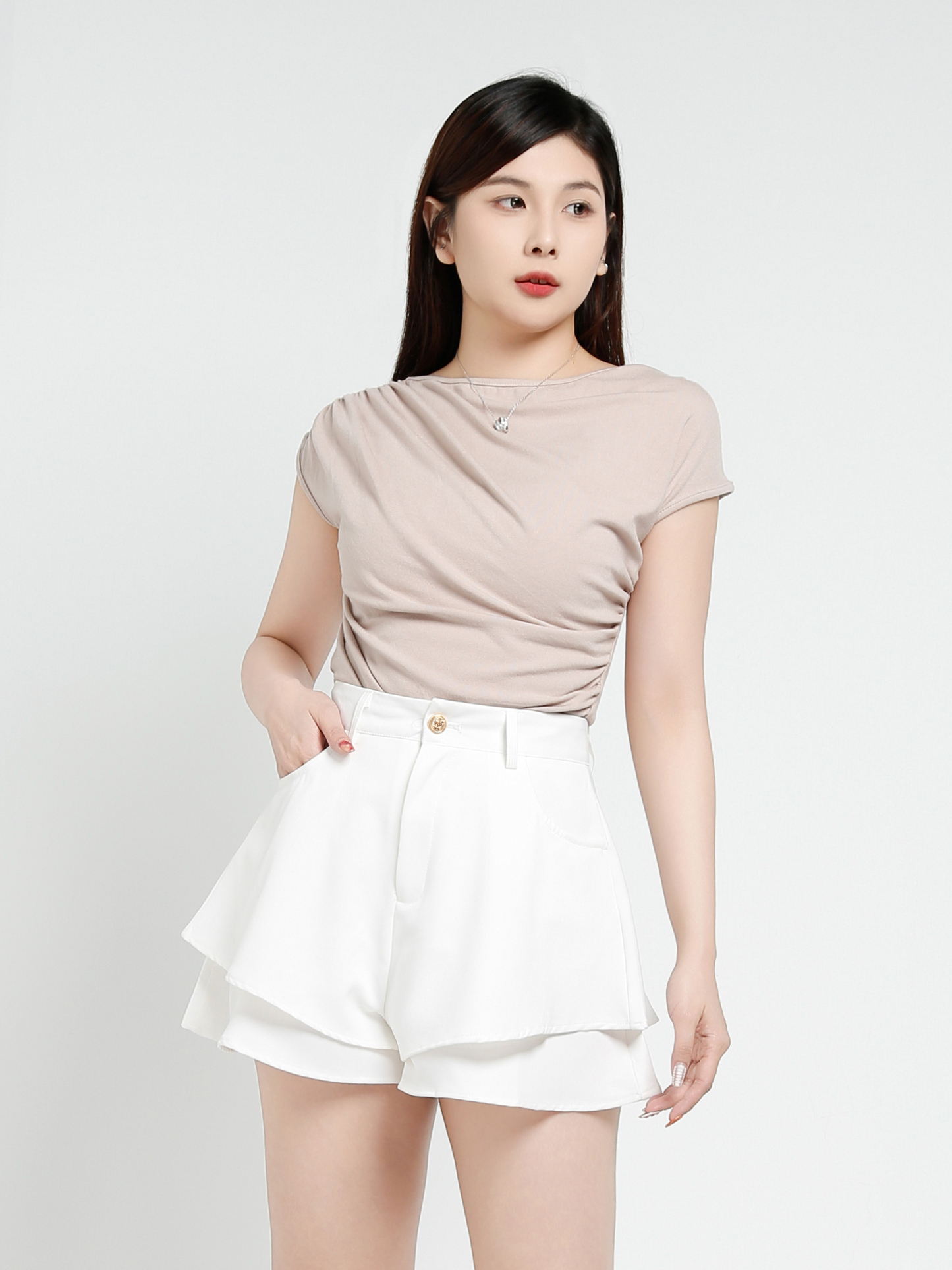 Sleeveless Wrap Top 41485