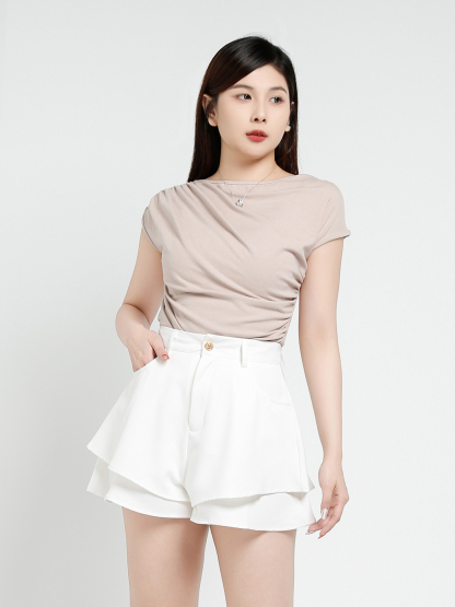 Sleeveless Wrap Top 41485