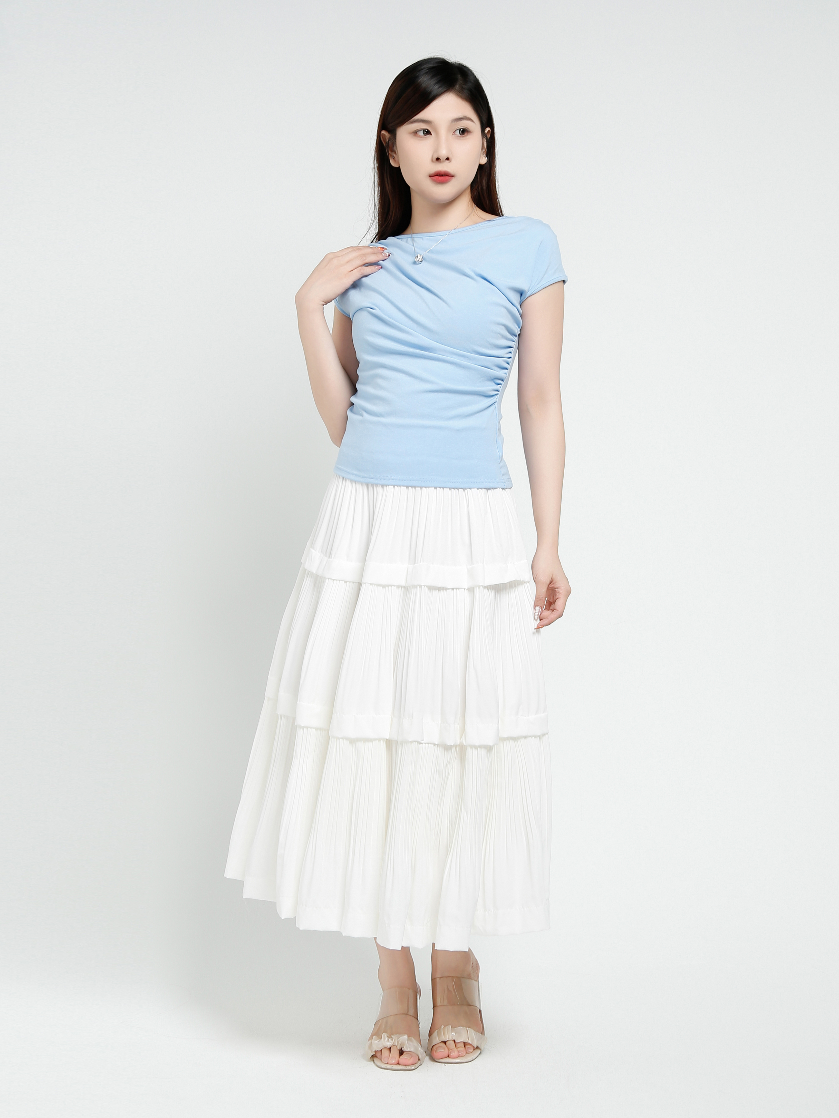 Sleeveless Wrap Top 41485