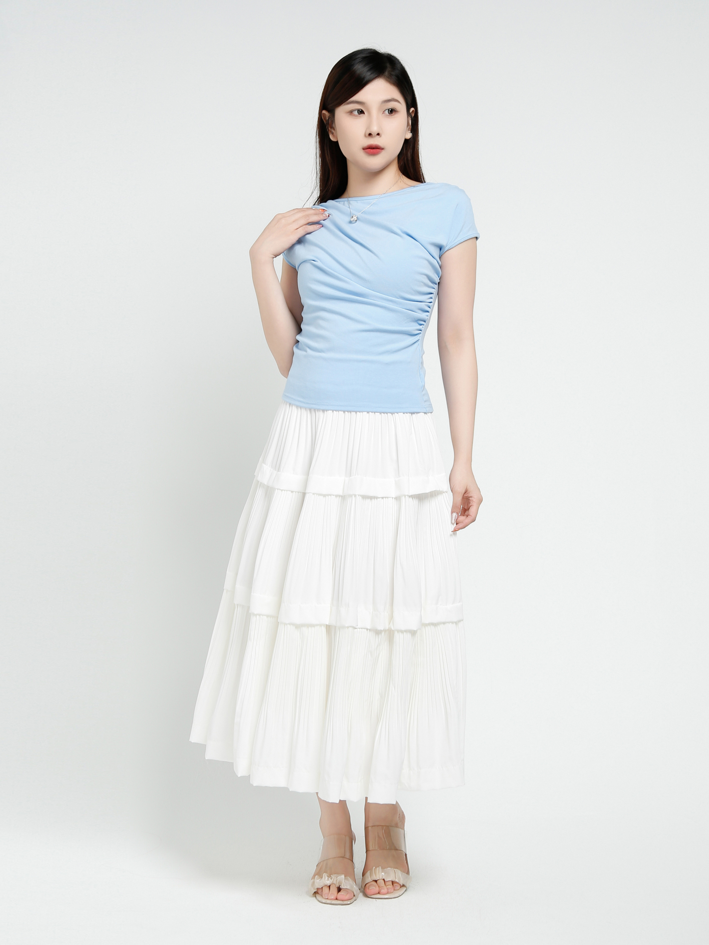 Sleeveless Wrap Top 41485