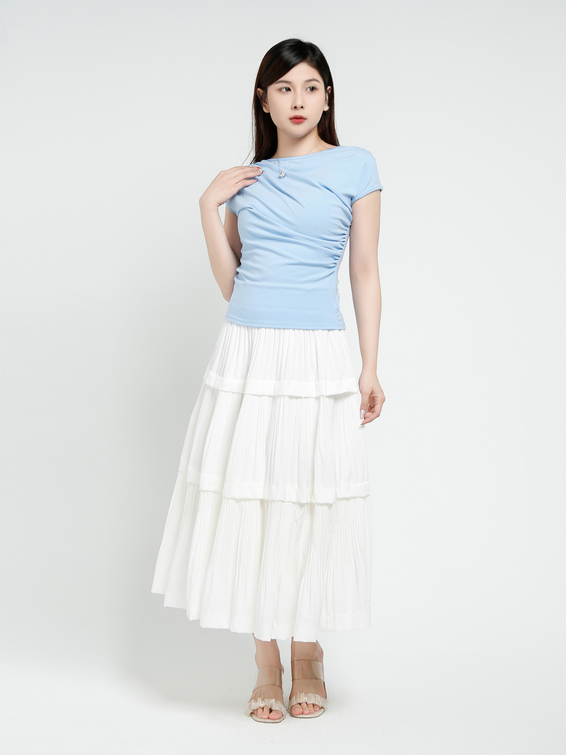 Sleeveless Wrap Top 41485