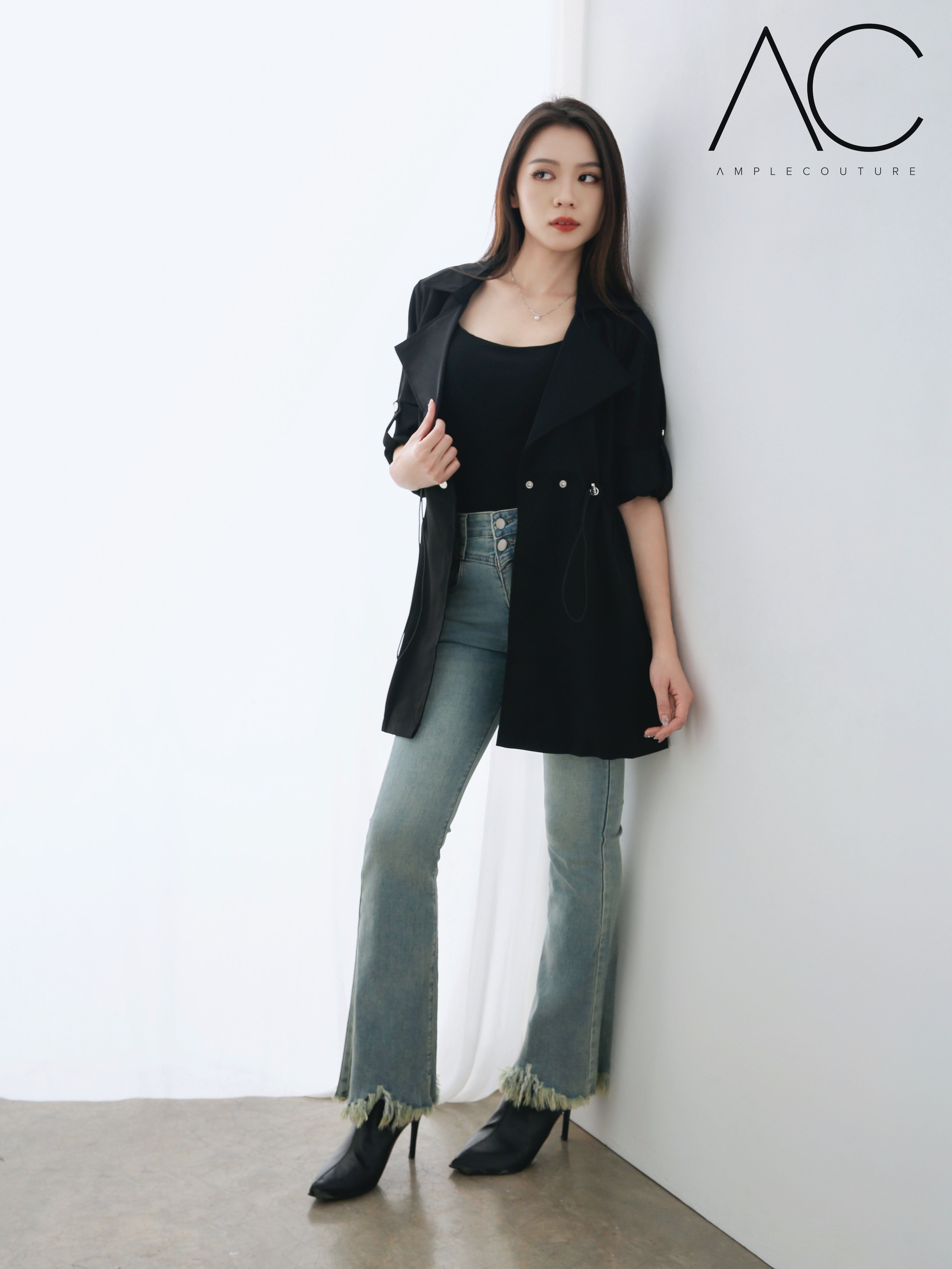 Denim Long Pants 42168