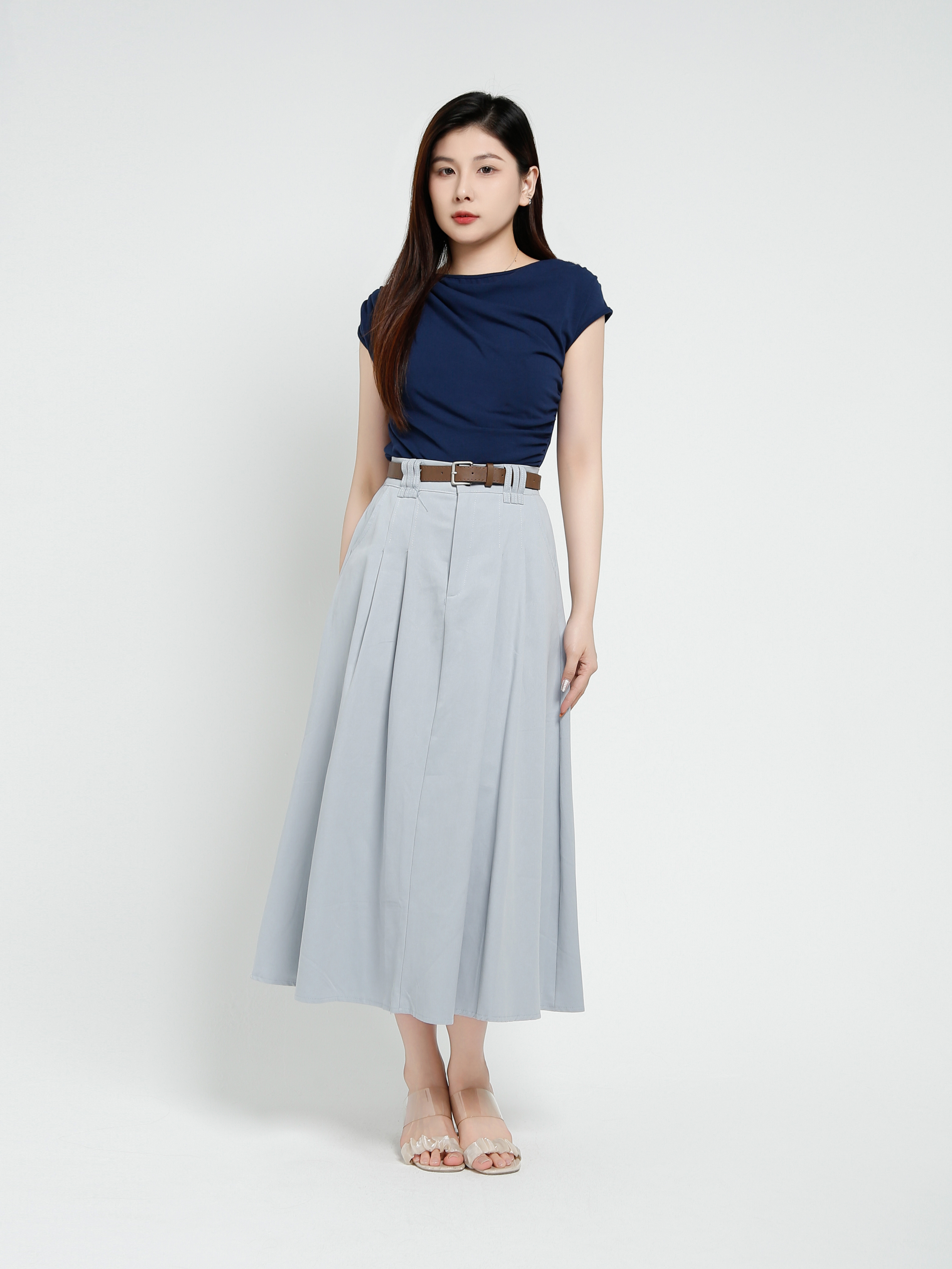 With Belt Skirt 41510