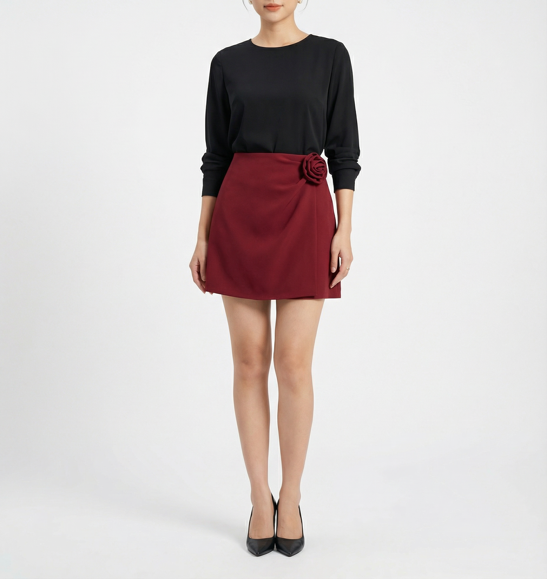 High Waist Skirt Pant 41545