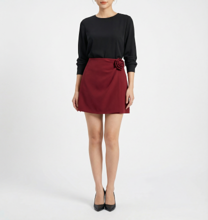 High Waist Skirt Pant 41545