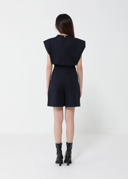 Sleeveless Top With Short Pant Set 41572