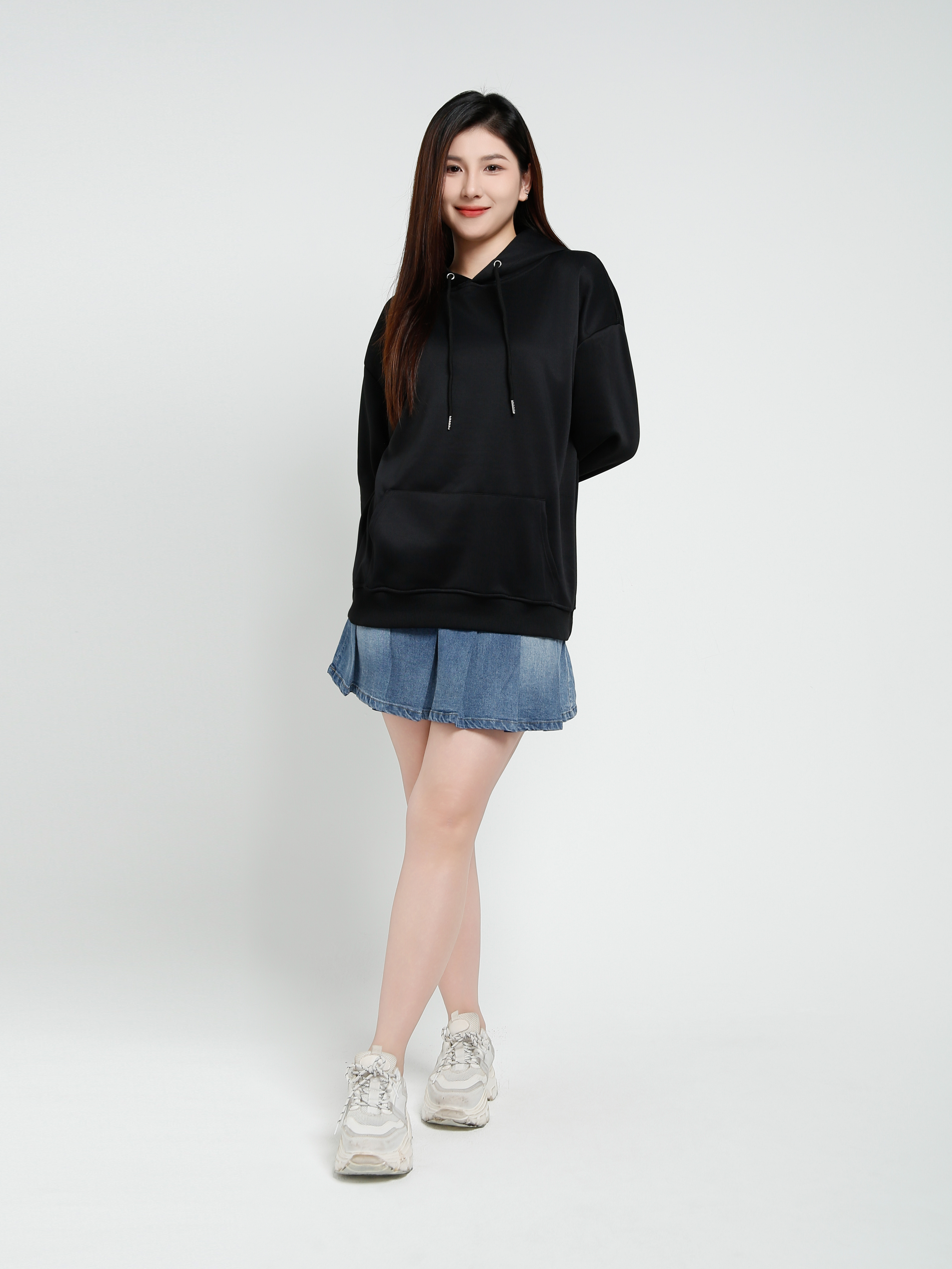 Long Sleeve Hoodie Top 41739