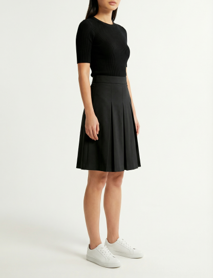 Pleated Midi Skirt 41772
