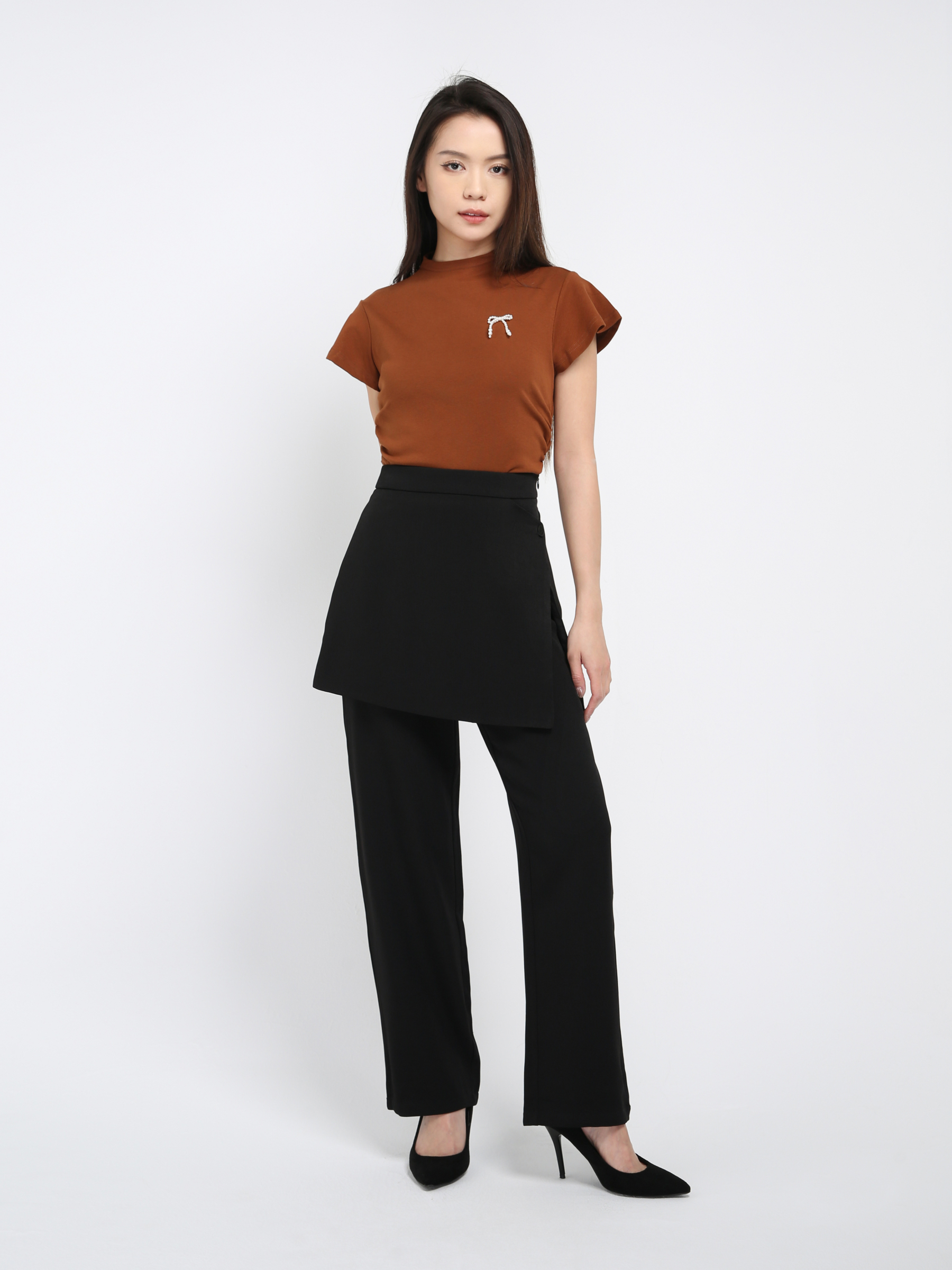 Fake Two Pieces Long Pant 42123
