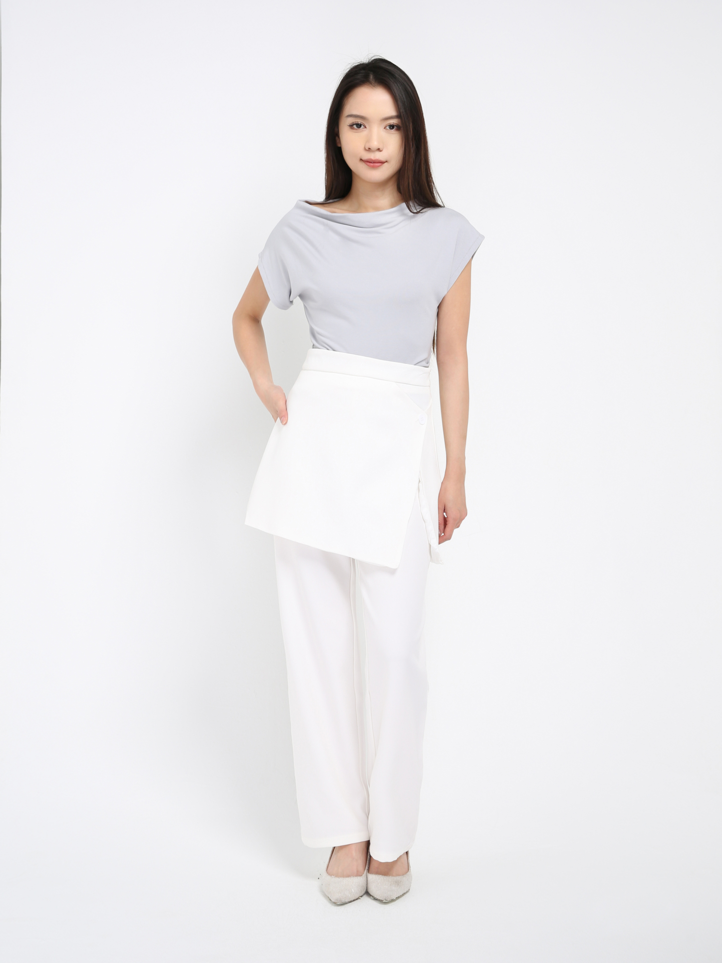 Fake Two Pieces Long Pant 42123